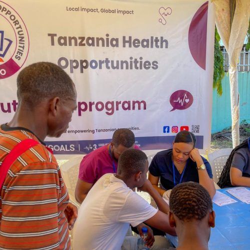 health volunteer Tanzania